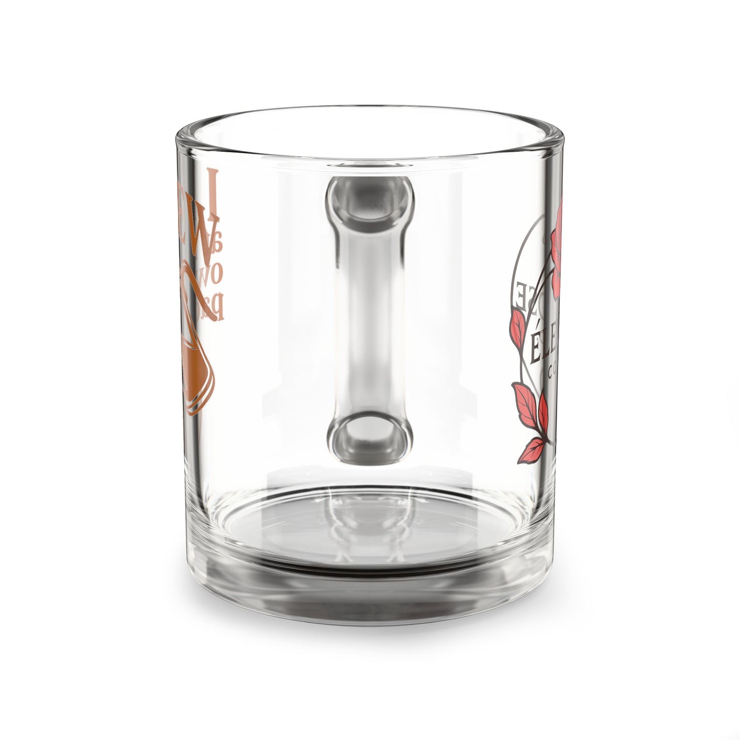 I Brew…Glass Mug, 10oz